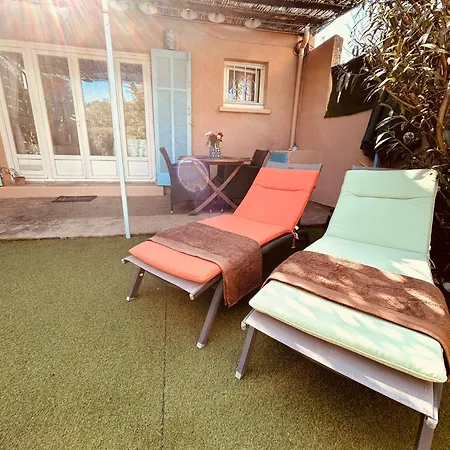 Jardin Privatif 300m De La Appartement Sainte-Maxime